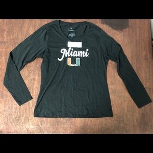 Sz Large Miami hurricanes sweatshirt